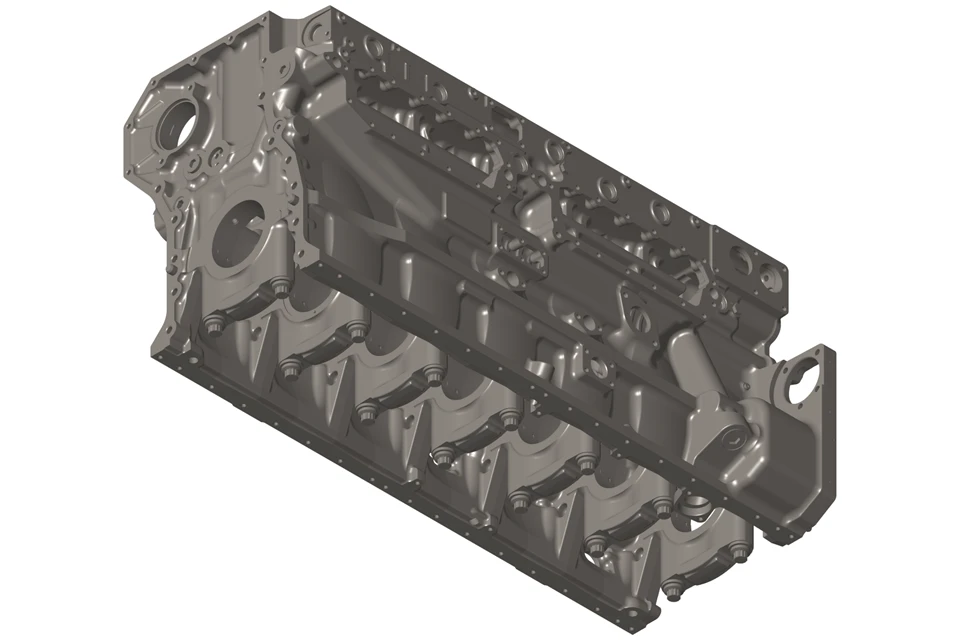K23 QSK23 Engine Cylinder Block 4310384 4096971 4310380